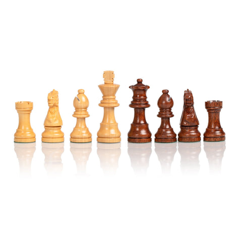 19X19CM SOLID WOOD MAGNETIC WOODEN CHESS SET WITH DRAWER + CHECKER SET - Hobby.lt 🇬🇧