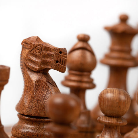 31x31cm Beautiful Magnetic Wooden Chess Set with Box Inside - Hobby.lt 🇬🇧