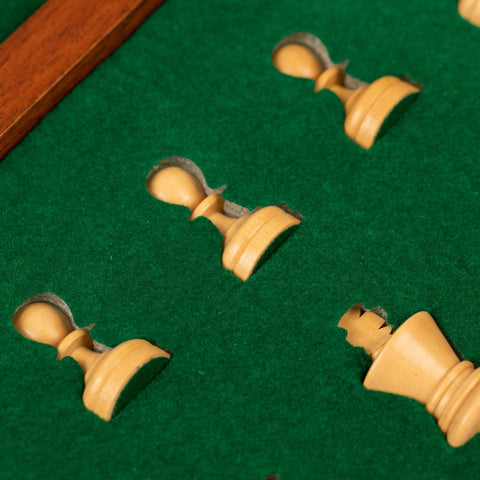 31x31cm Beautiful Magnetic Wooden Chess Set with Box Inside - Hobby.lt 🇬🇧