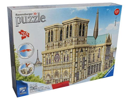 3D Puzzle Notre Dame - Hobby.lt 🇬🇧
