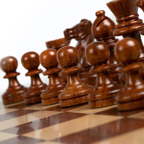 40x40CM MAGNETIC WOODEN FOLDING CHESS SET - Hobby.lt 🇬🇧