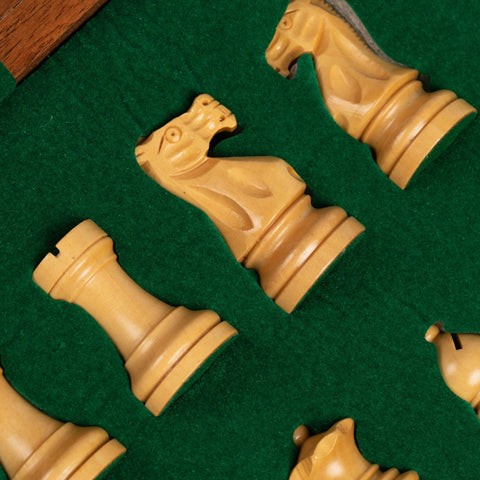 40x40CM MAGNETIC WOODEN FOLDING CHESS SET - Hobby.lt 🇬🇧