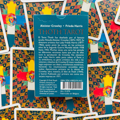 Spanish Cowley Thoth Tarot cards AGM