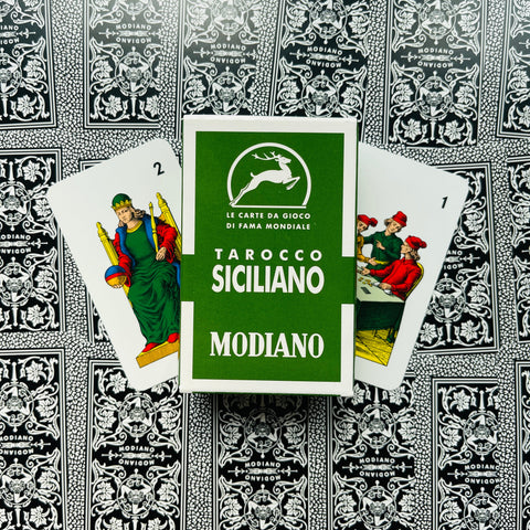 Modiano Tarocco Siciliano Tarot cards