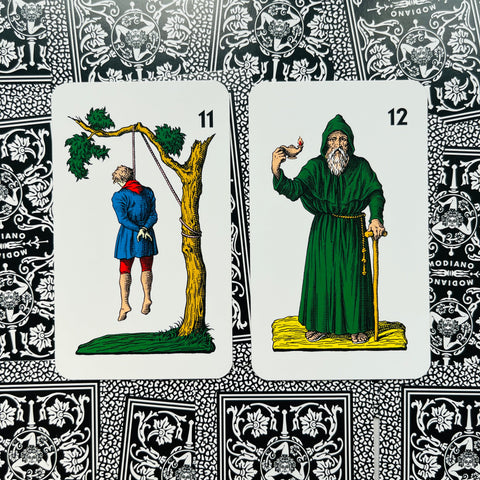 Modiano Tarocco Siciliano Tarot cards
