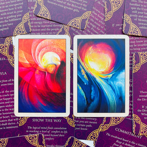 Rumi Oracle Pocket Edition Cards Blue Angel