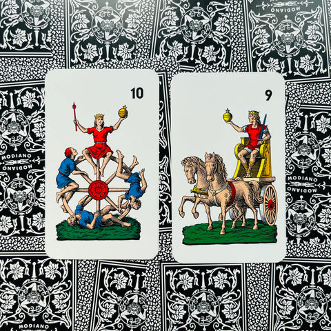 Modiano Tarocco Siciliano Tarot cards