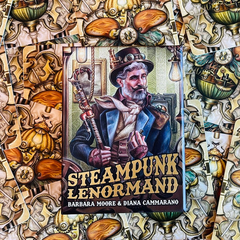 Steampunk Lenormand Oracle cards Lo Scarabeo