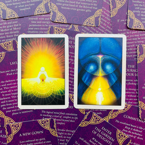Rumi Oracle Pocket Edition Cards Blue Angel
