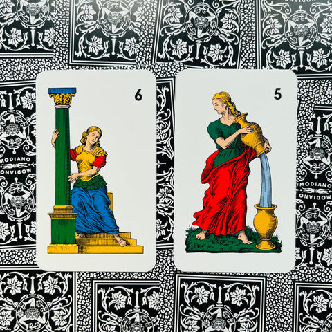 Modiano Tarocco Siciliano Tarot cards