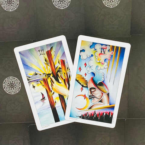 Eight Coins Tattoo Tarot cards US Games Systems