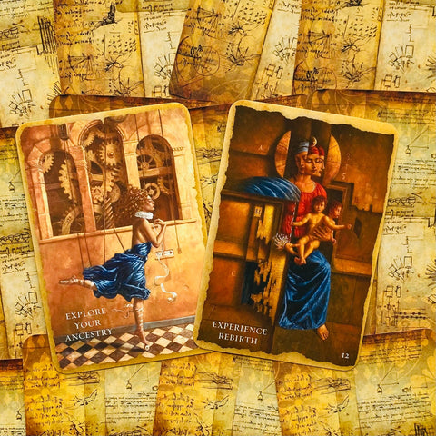 Mystical Healing Reading Cards Rockpool