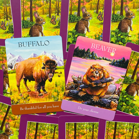 Childrens Spirit Animal Cards Blue Angel
