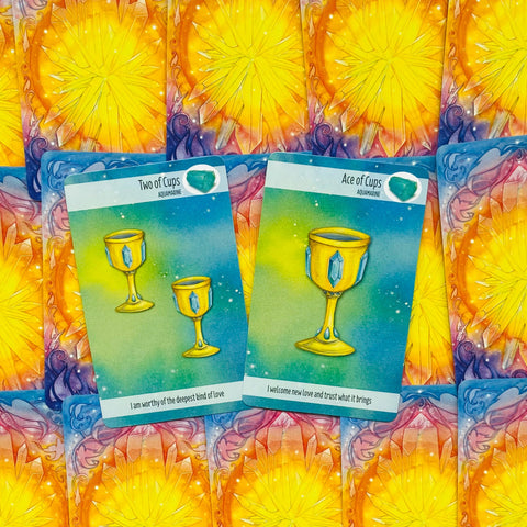 The Crystal Power Tarot Cards And Book Set Cico Books