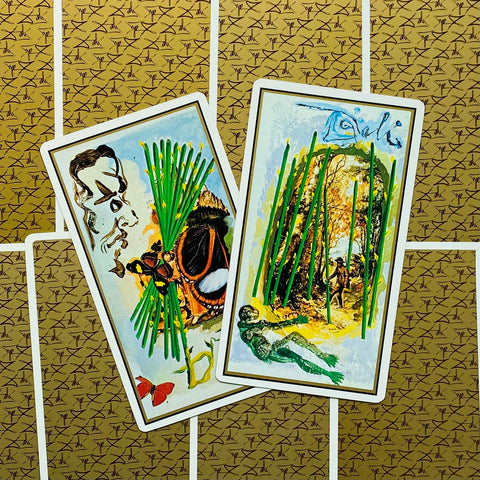 Tarot Universal cards Salvador Dali Gold edition AGM