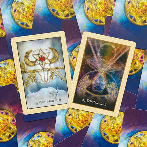 The Native Heart Healing Oracle cards Blue Angel
