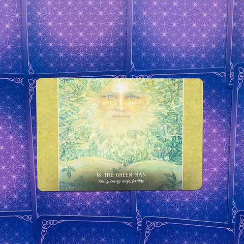 Oracle Of The Hidden Worlds Cards Deck Blue Angel