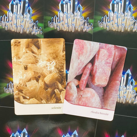 Crystal Oracle cards Blue Angel