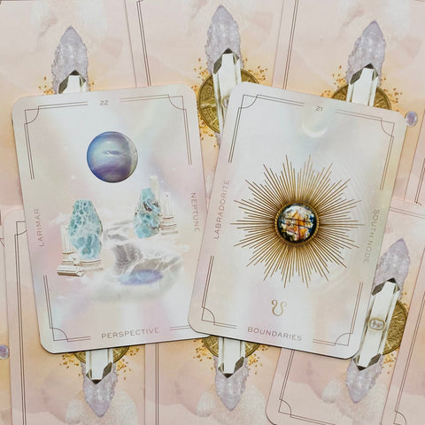 Astral Realms Crystal Oracle cards Rockpool