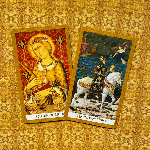 Golden Tarot cards US Games Systems