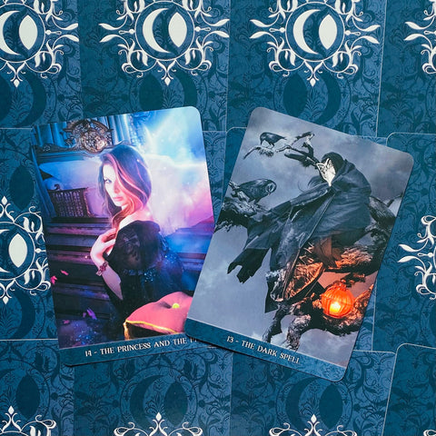 De La Nuit Oracle cards Lo Scarabeo