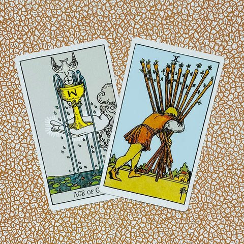 Ae Waite Deluxe Tarot Cards AGM