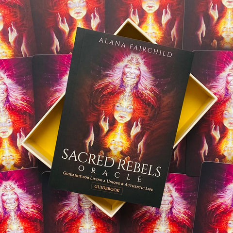 Sacred Rebels Borderless Oracle cards Blue Angel