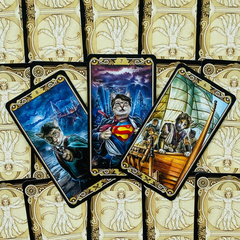 Cat Tarot Cards Lo Scarabeo