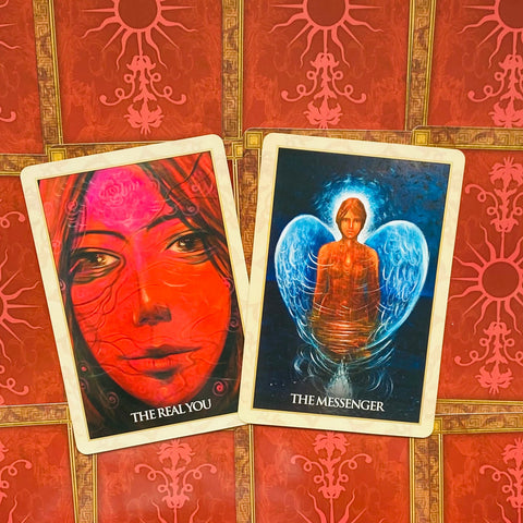 Magdalene Oracle cards Blue Angel