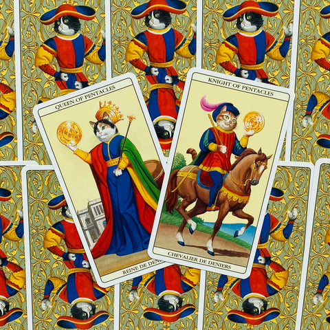 Marseille Cat Tarot cards Lo Scarabeo