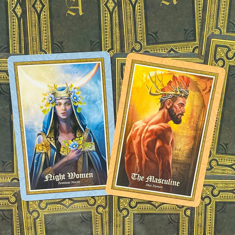 The Gospel of Aradia Oracle cards Blue Angel