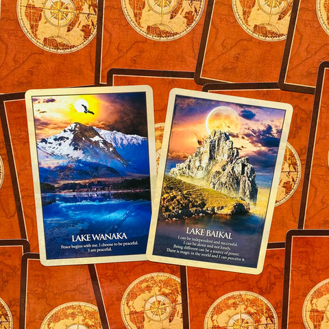 Earth Power Oracle cards Blue Angel
