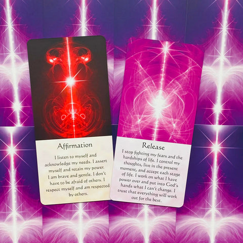 Healing Energy Oracle cards Blue Angel