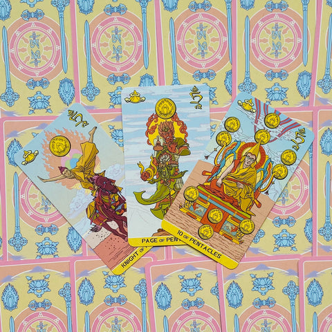 Siddhartha Tarot cards Lo Scarabeo