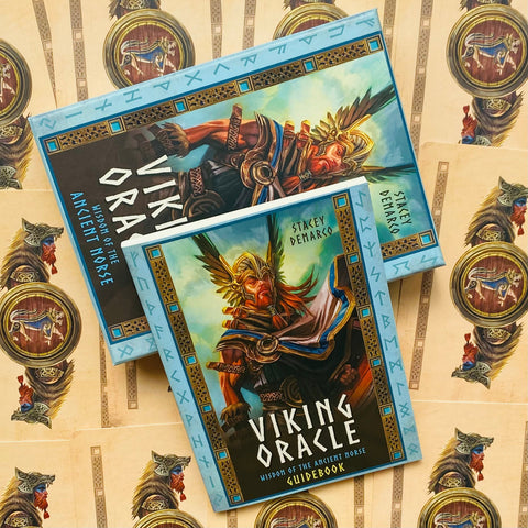 Viking Oracle Cards Blue Angel