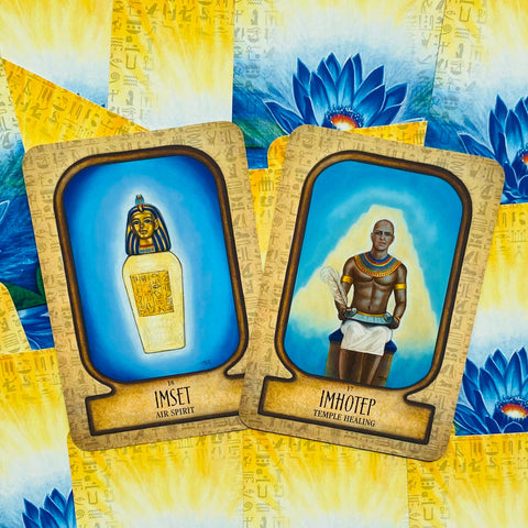 Auset Egyptian Oracle cards Rockpool