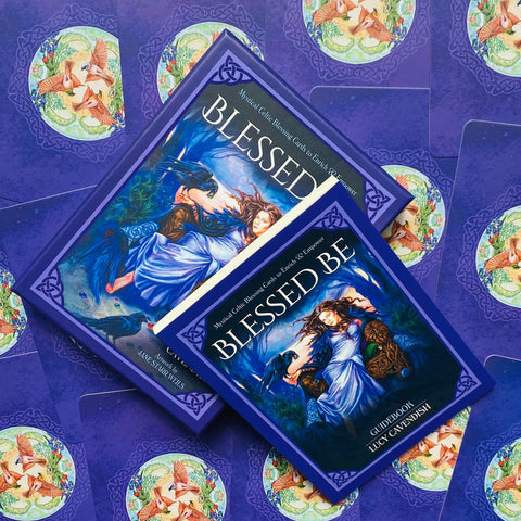 Blessed Be Tarot Cards Blue Angel