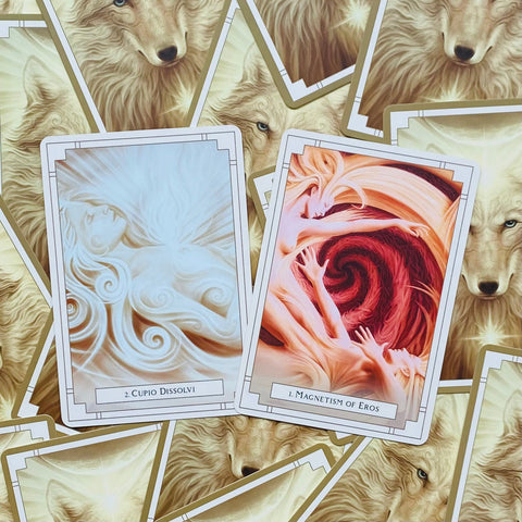 White Light Oracle cards Blue Angel