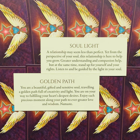 Eternal Light Mini Oracle cards Blue Angel