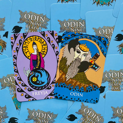 Odin And The Nine Realms Oracle Cards Findhorn Press
