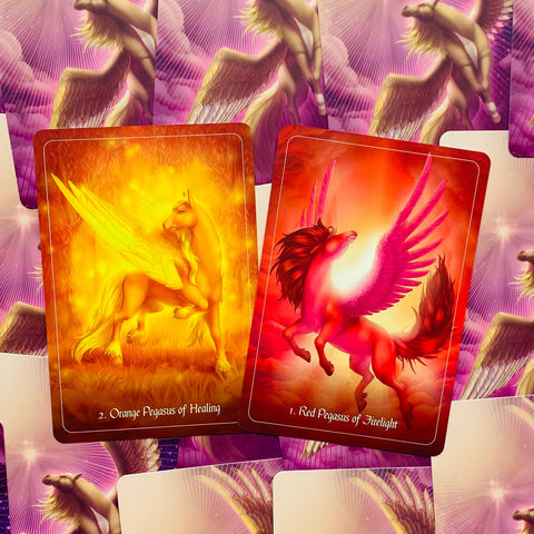 Pegasus Oracle Cards Blue Angel