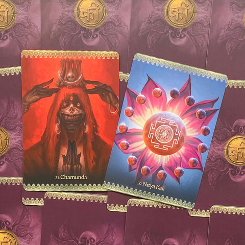 Kali Oracle cards Blue Angel