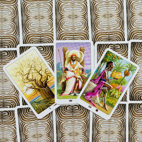 African American Mini Tarot Cards Lo Scarabeo