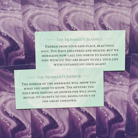 Magickal Messages From The Mermaid Inspiration Cards Blue Angel