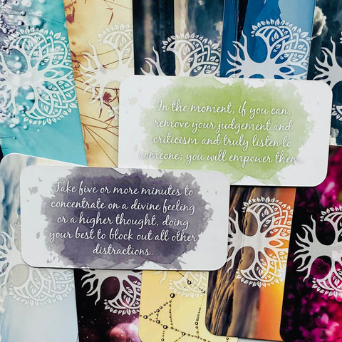 Daily Healing spiritual Cards Rockpool