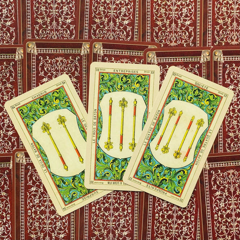 The Book Of Thoth Eteilla tarot cards Lo Scarabeo