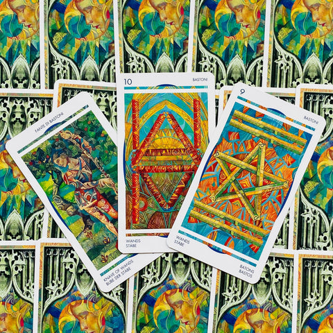 Crystal Tarot Cards Lo Scarabeo