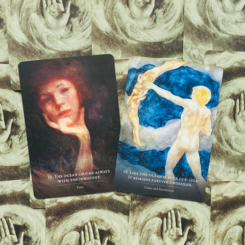 The Prophet Oracle Card set Blue Angel