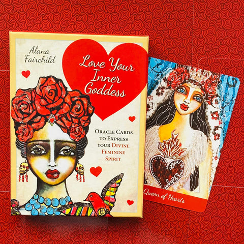 Love Your Inner Goddess Oracle cards Blue Angel