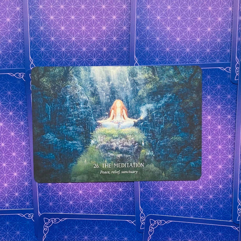 Oracle Of The Hidden Worlds Cards Deck Blue Angel